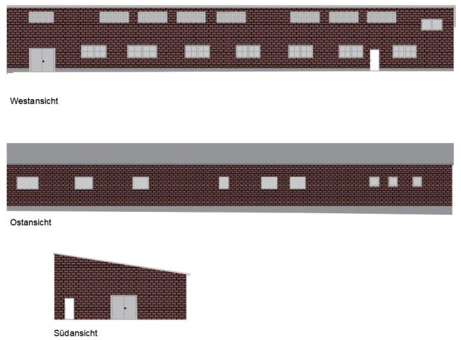 Gewerbehalle mit Büro und Lagerräumen in Ilmenau