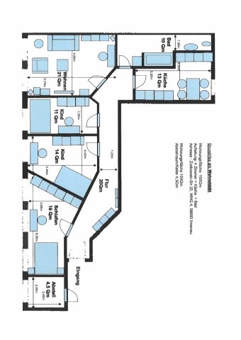 gemütliche 4-Zimmerwohnung am Ortsrand von Ilmenau
